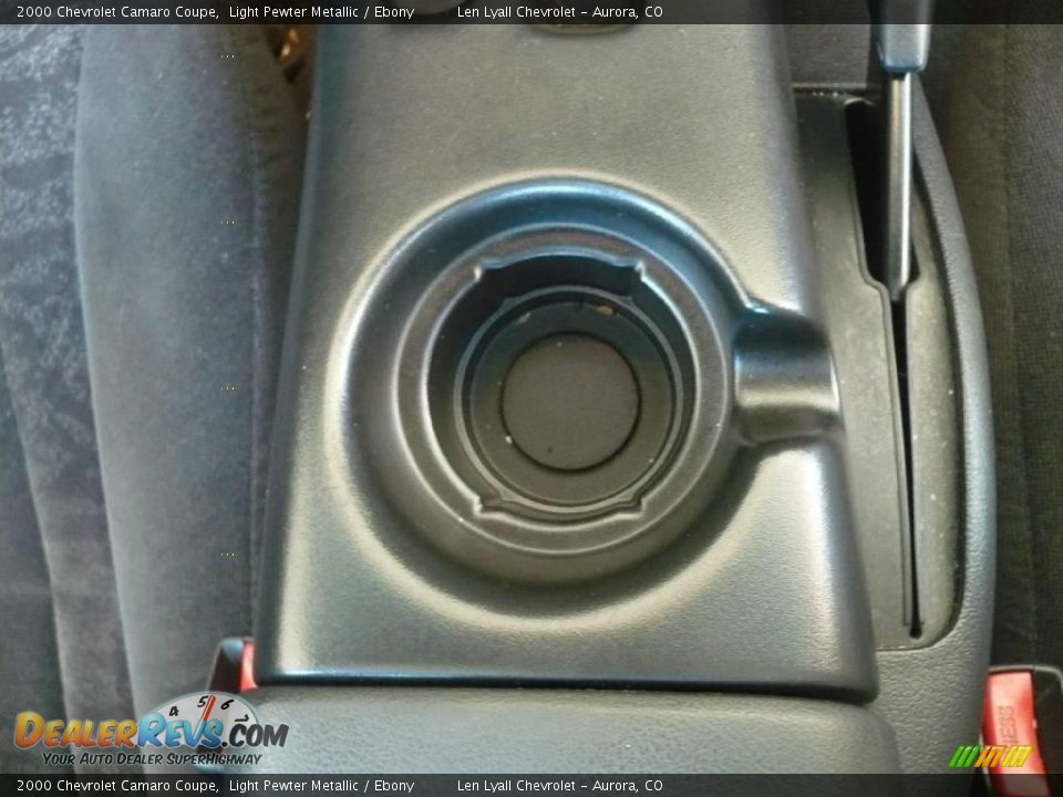 2000 Chevrolet Camaro Coupe Light Pewter Metallic / Ebony Photo #17
