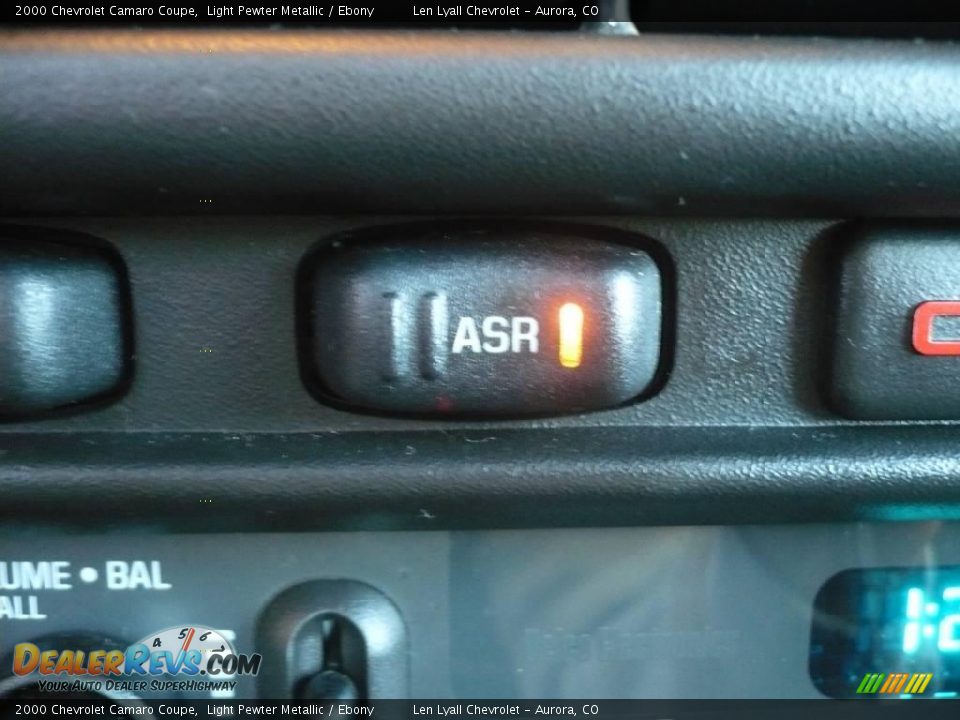 2000 Chevrolet Camaro Coupe Light Pewter Metallic / Ebony Photo #21