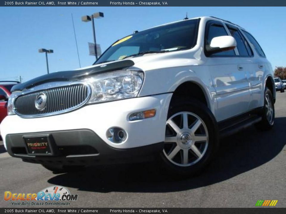 2005 Buick Rainier CXL AWD Frost White / Cashmere Photo #1