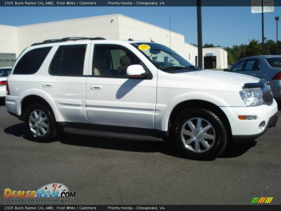 2005 Buick Rainier CXL AWD Frost White / Cashmere Photo #6