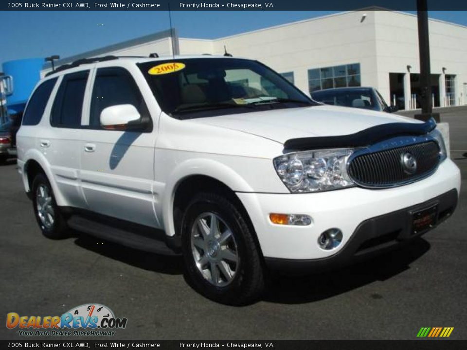 2005 Buick Rainier CXL AWD Frost White / Cashmere Photo #7
