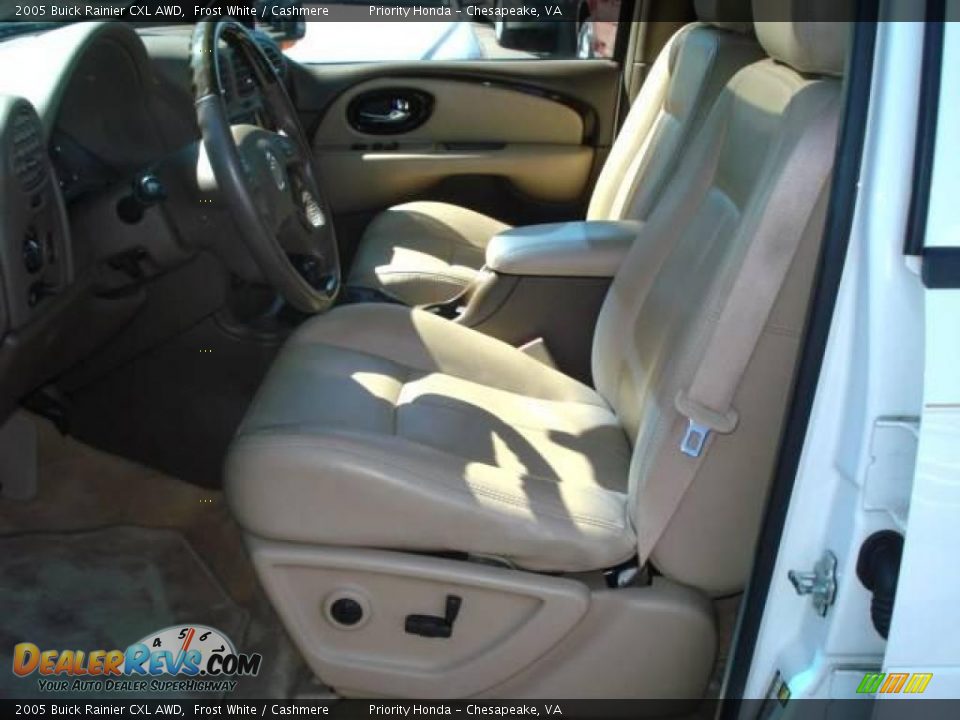 2005 Buick Rainier CXL AWD Frost White / Cashmere Photo #9