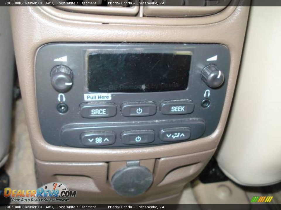 2005 Buick Rainier CXL AWD Frost White / Cashmere Photo #13