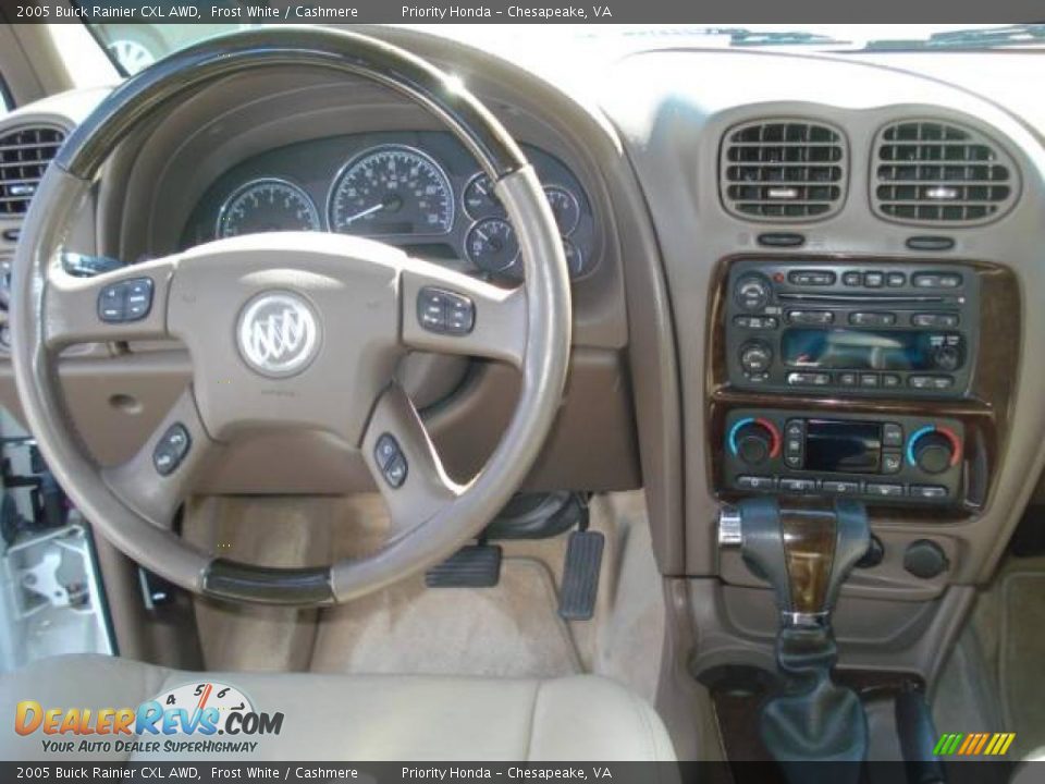 2005 Buick Rainier CXL AWD Frost White / Cashmere Photo #14
