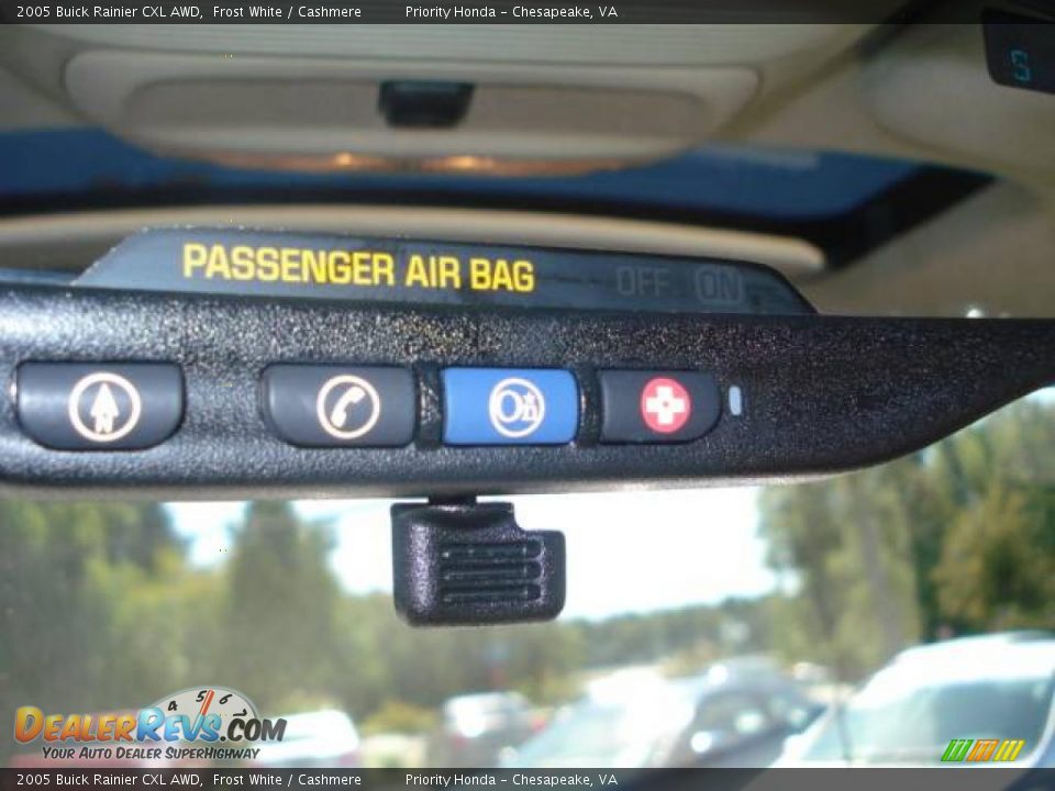 2005 Buick Rainier CXL AWD Frost White / Cashmere Photo #20
