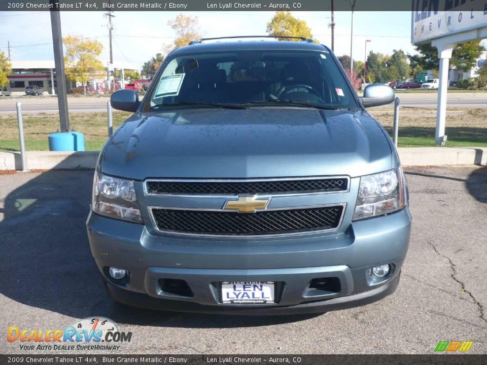 2009 Chevrolet Tahoe LT 4x4 Blue Granite Metallic / Ebony Photo #2