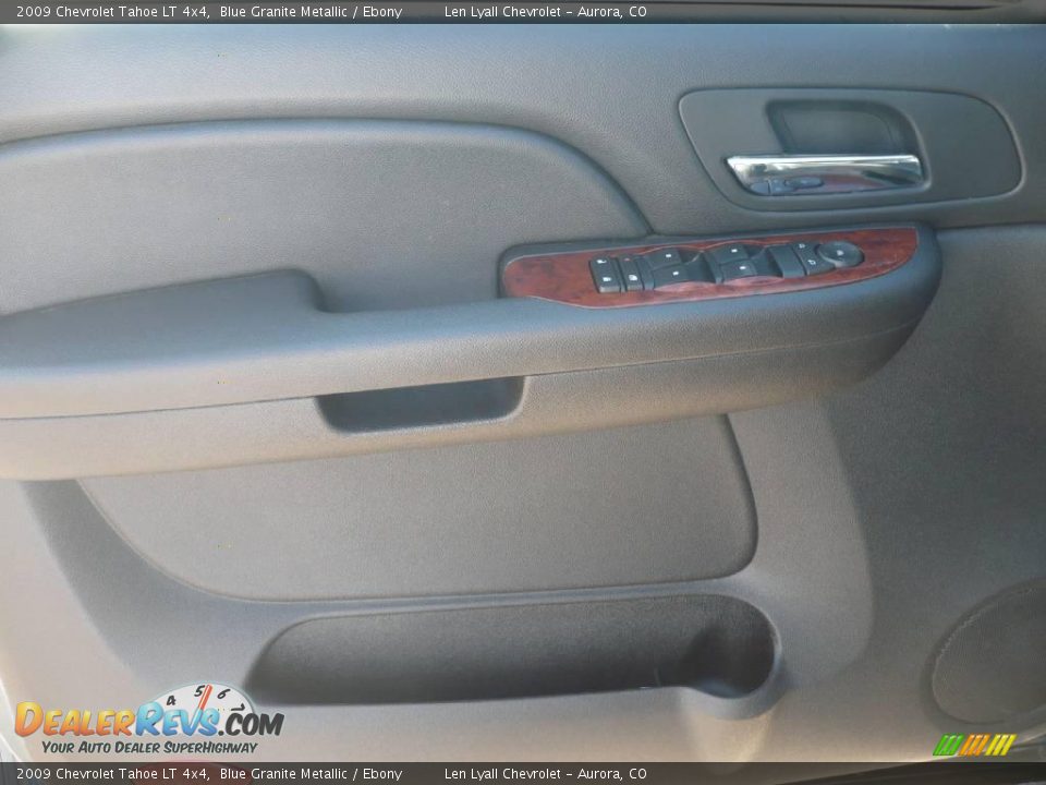 2009 Chevrolet Tahoe LT 4x4 Blue Granite Metallic / Ebony Photo #7