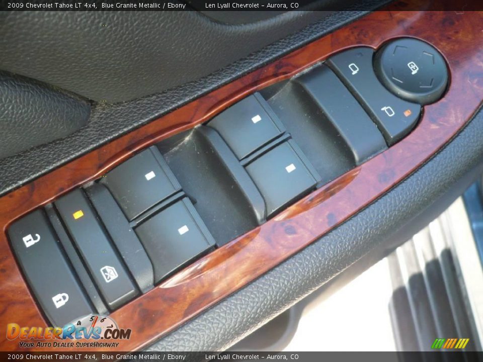 2009 Chevrolet Tahoe LT 4x4 Blue Granite Metallic / Ebony Photo #8