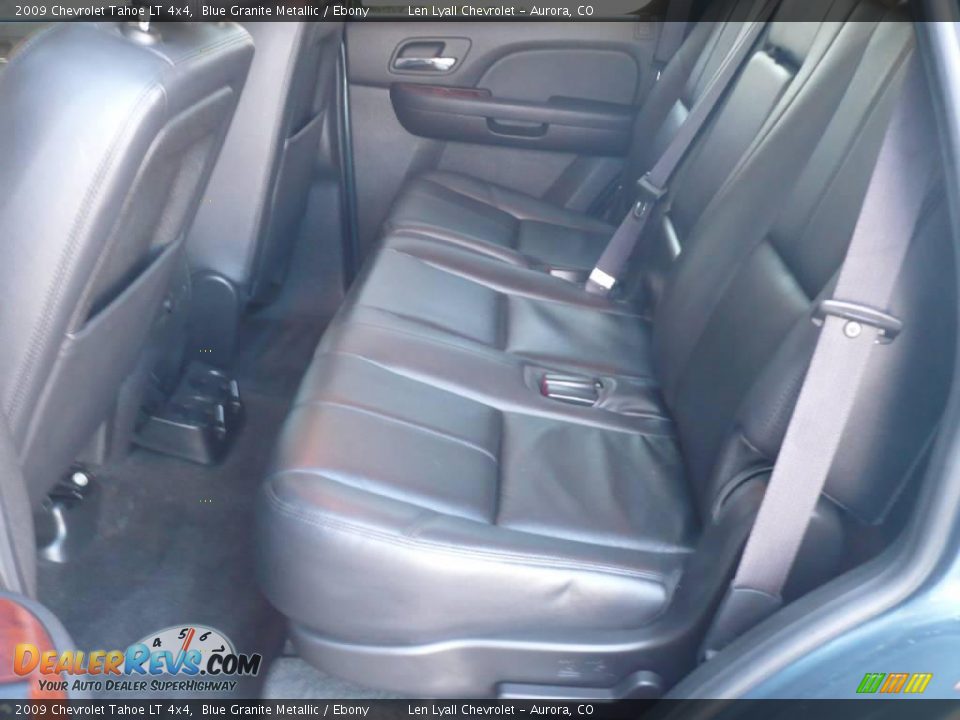 2009 Chevrolet Tahoe LT 4x4 Blue Granite Metallic / Ebony Photo #10