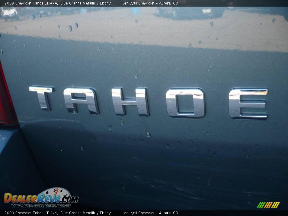 2009 Chevrolet Tahoe LT 4x4 Blue Granite Metallic / Ebony Photo #12