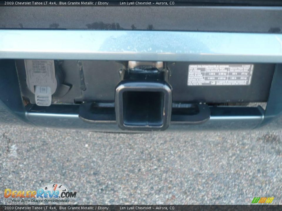 2009 Chevrolet Tahoe LT 4x4 Blue Granite Metallic / Ebony Photo #13