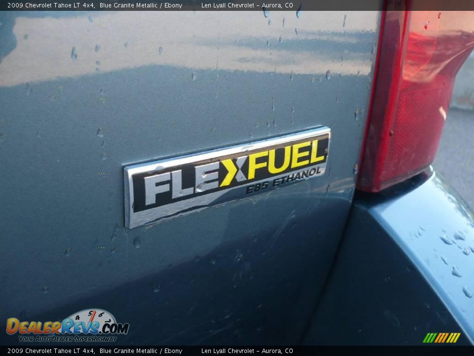 2009 Chevrolet Tahoe LT 4x4 Blue Granite Metallic / Ebony Photo #14