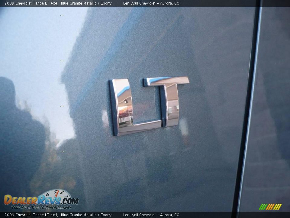 2009 Chevrolet Tahoe LT 4x4 Blue Granite Metallic / Ebony Photo #15