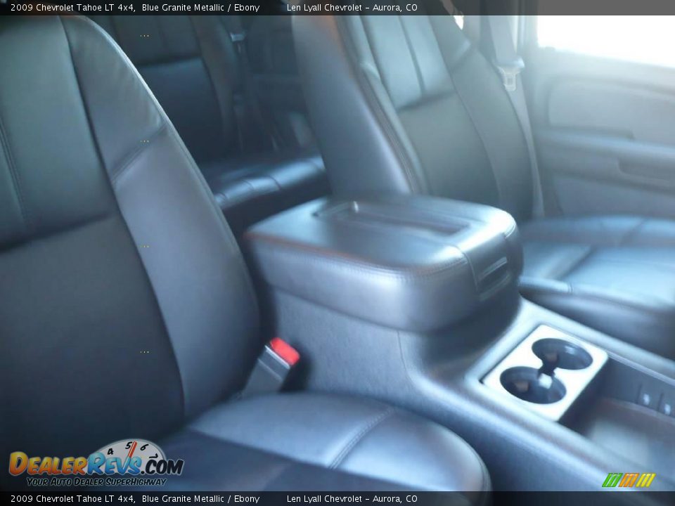 2009 Chevrolet Tahoe LT 4x4 Blue Granite Metallic / Ebony Photo #16
