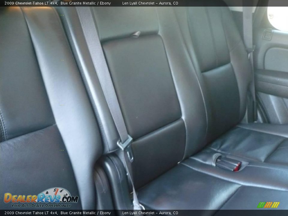 2009 Chevrolet Tahoe LT 4x4 Blue Granite Metallic / Ebony Photo #17