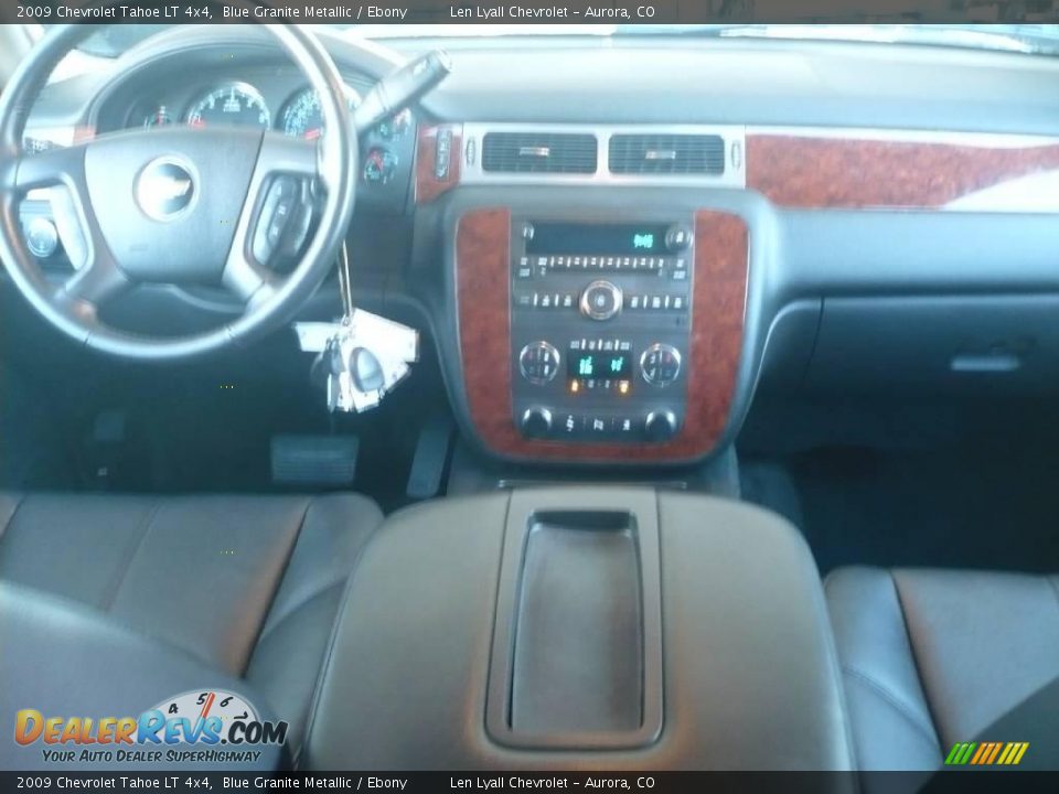 2009 Chevrolet Tahoe LT 4x4 Blue Granite Metallic / Ebony Photo #19