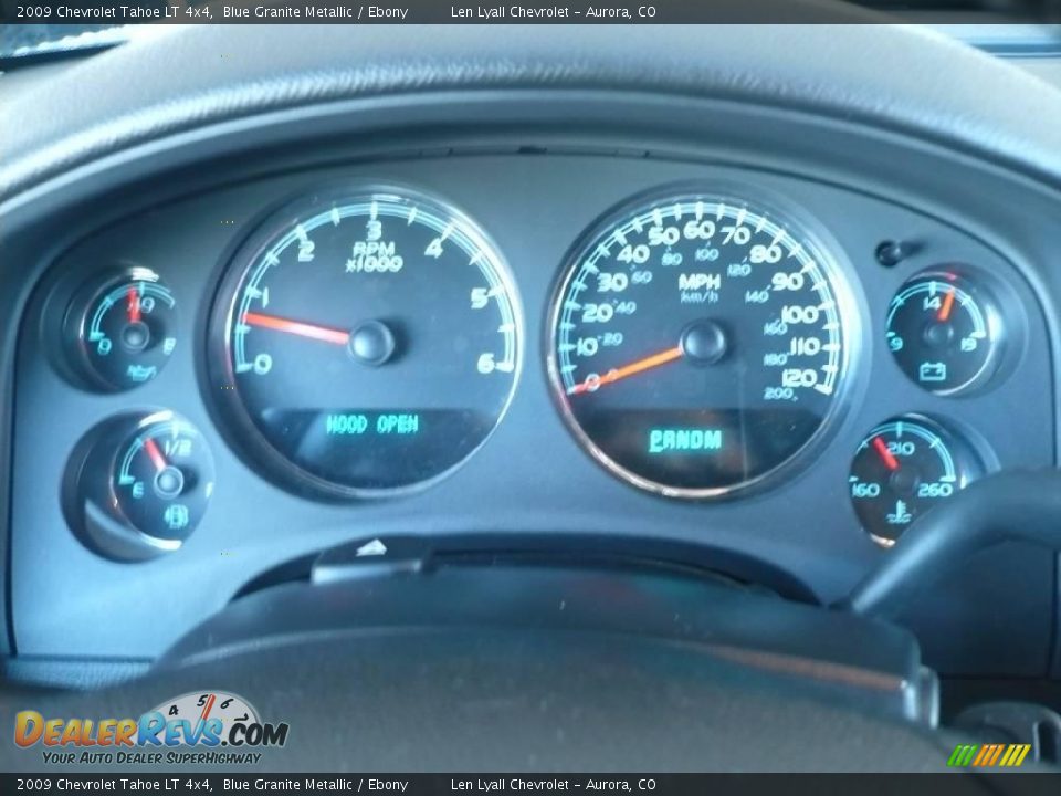 2009 Chevrolet Tahoe LT 4x4 Blue Granite Metallic / Ebony Photo #20