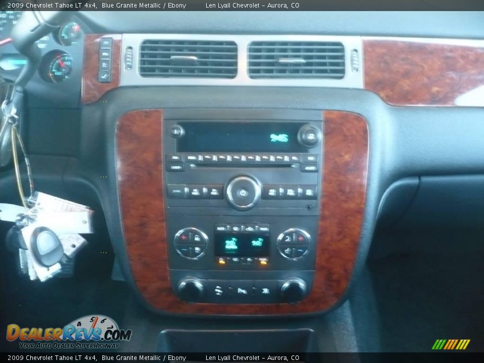 2009 Chevrolet Tahoe LT 4x4 Blue Granite Metallic / Ebony Photo #21