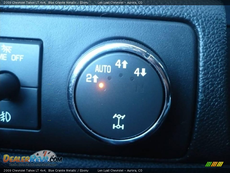 2009 Chevrolet Tahoe LT 4x4 Blue Granite Metallic / Ebony Photo #29