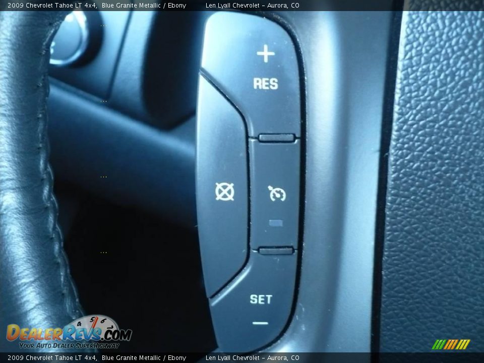 2009 Chevrolet Tahoe LT 4x4 Blue Granite Metallic / Ebony Photo #30
