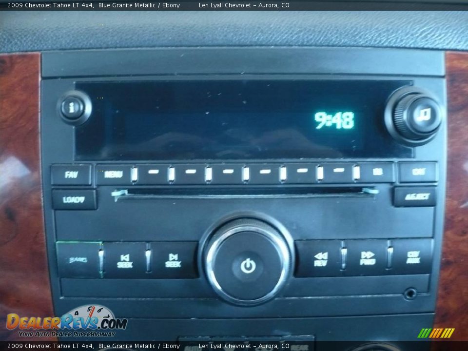2009 Chevrolet Tahoe LT 4x4 Blue Granite Metallic / Ebony Photo #34