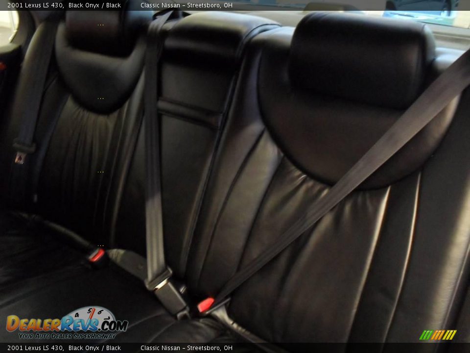 2001 Lexus LS 430 Black Onyx / Black Photo #19