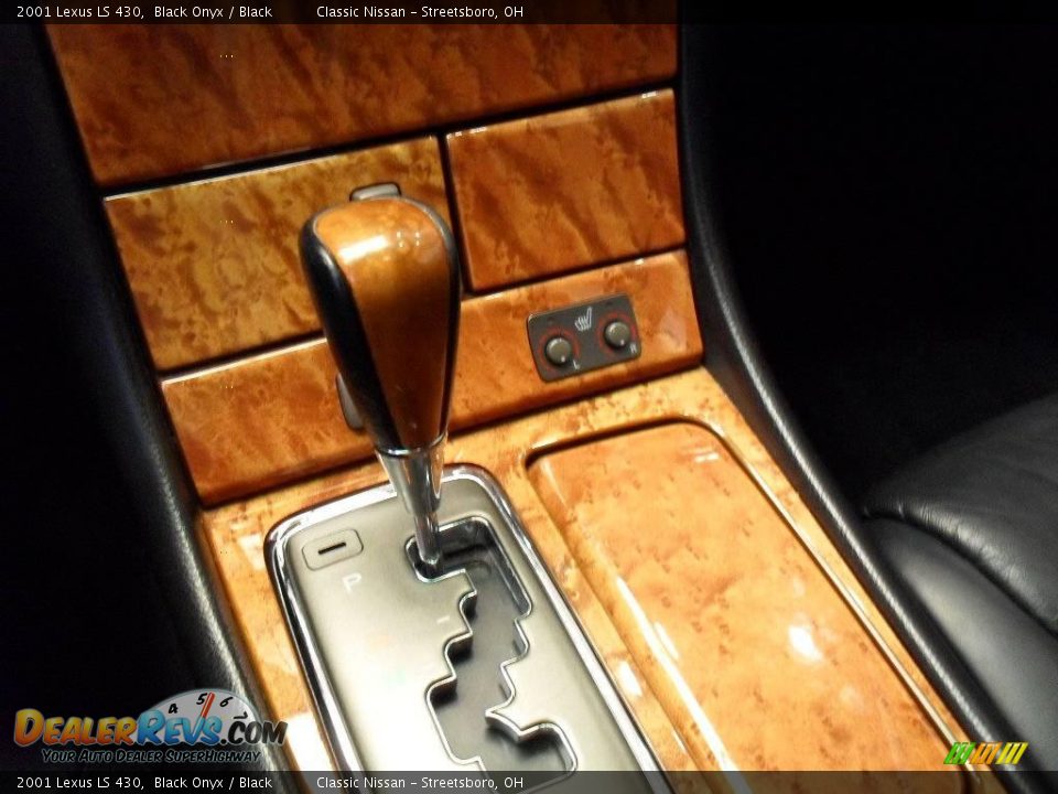 2001 Lexus LS 430 Black Onyx / Black Photo #30