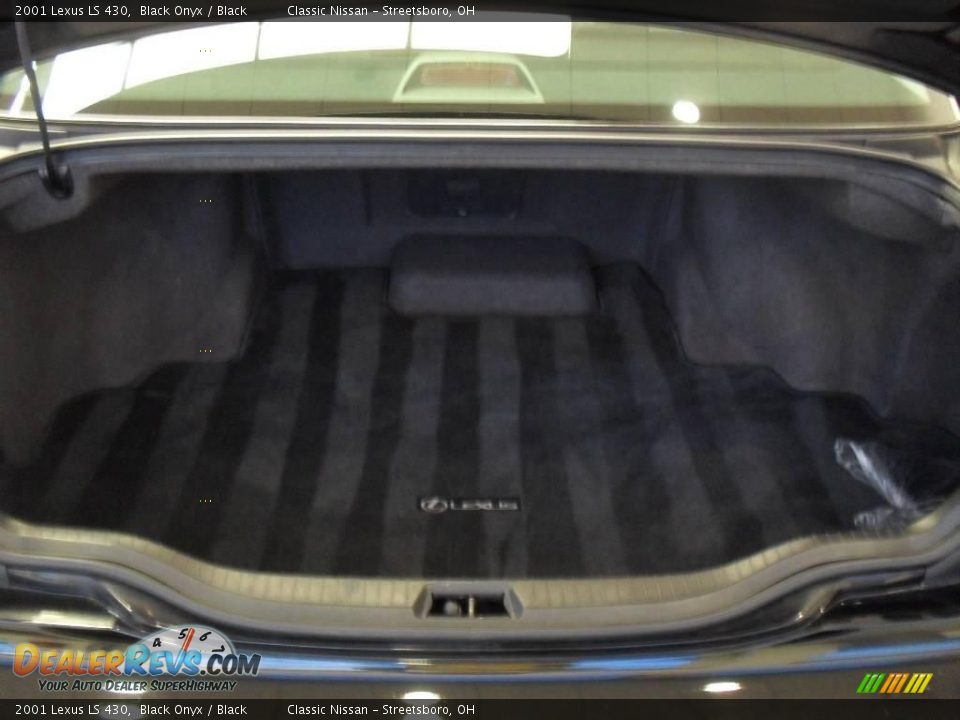 2001 Lexus LS 430 Black Onyx / Black Photo #36