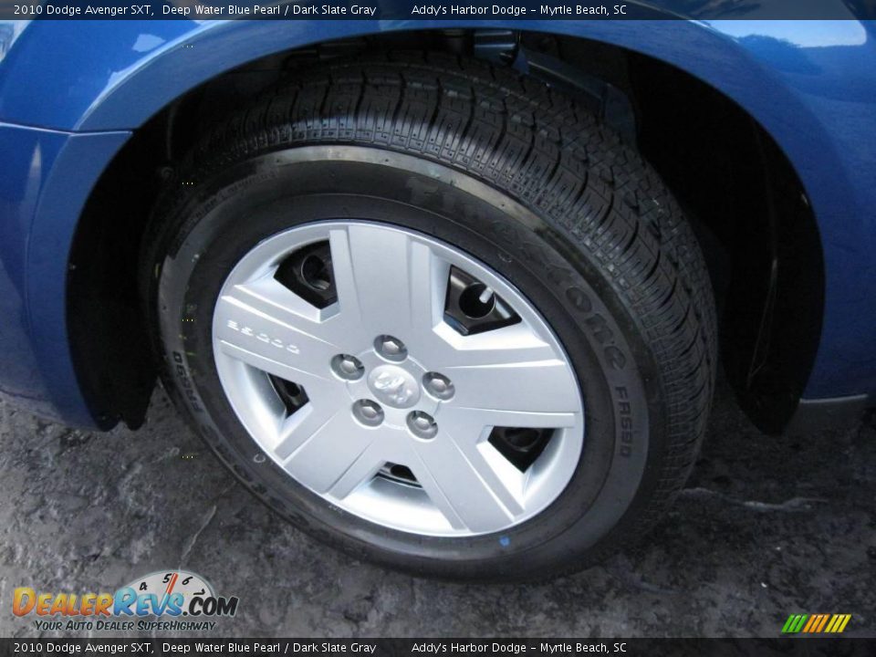 2010 Dodge Avenger SXT Deep Water Blue Pearl / Dark Slate Gray Photo #10