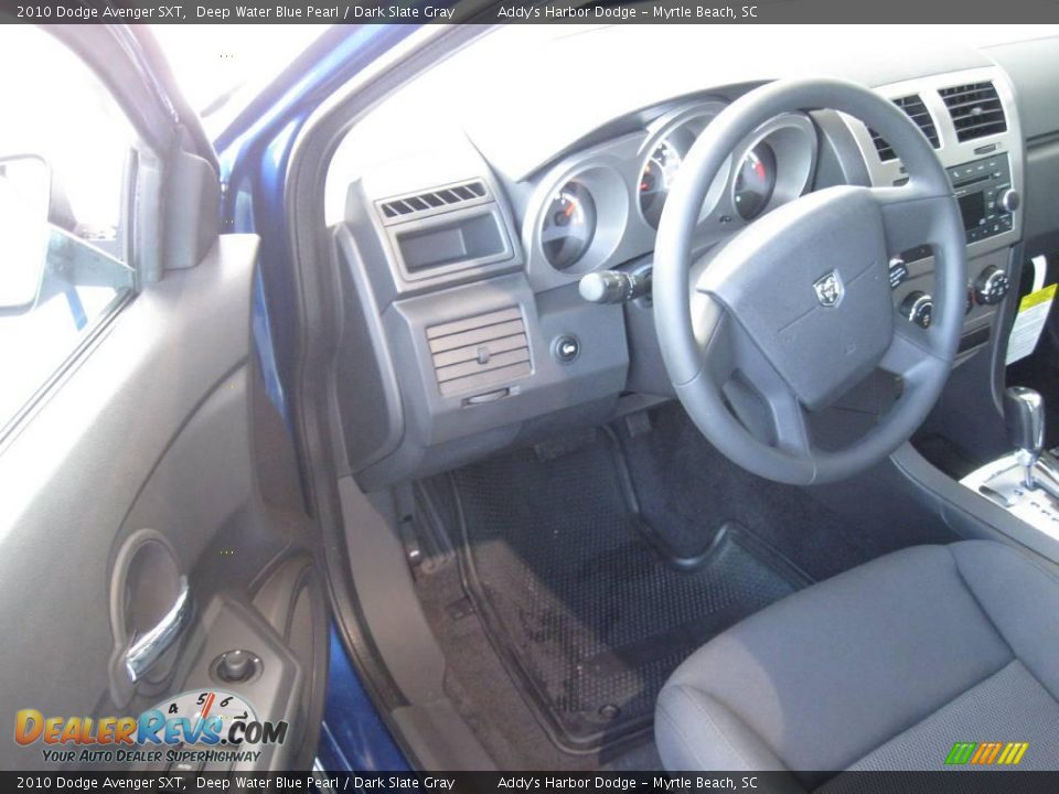 2010 Dodge Avenger SXT Deep Water Blue Pearl / Dark Slate Gray Photo #11