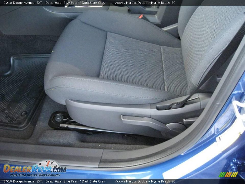 2010 Dodge Avenger SXT Deep Water Blue Pearl / Dark Slate Gray Photo #13