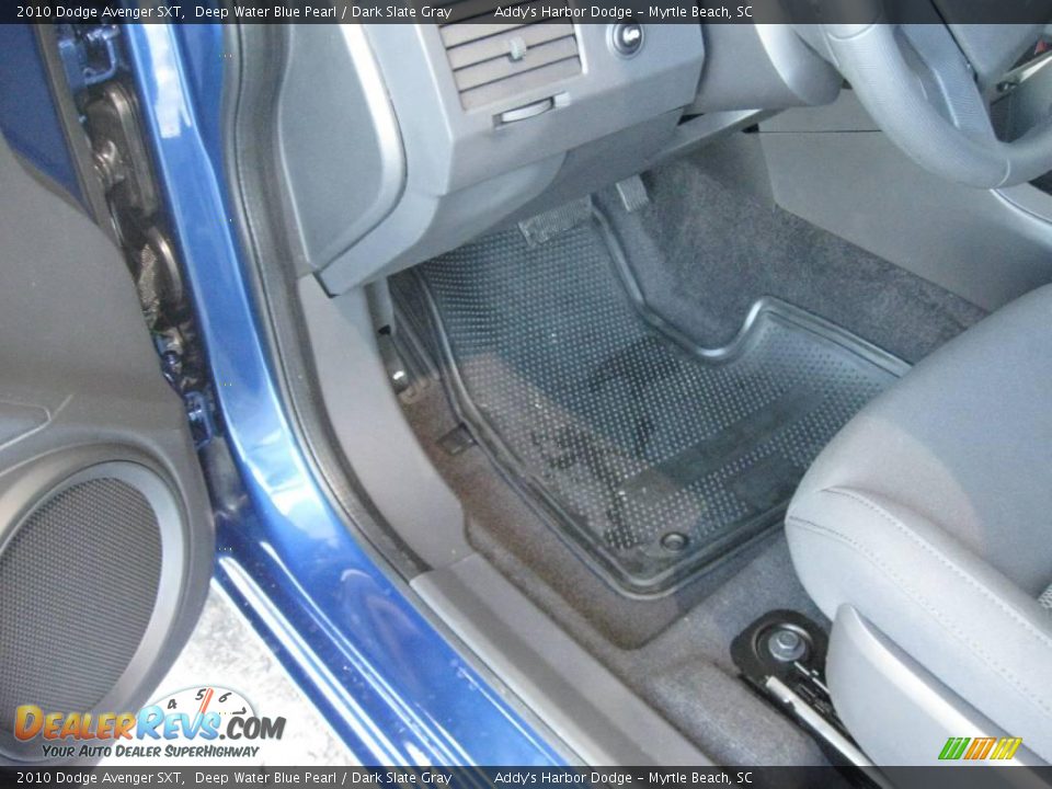 2010 Dodge Avenger SXT Deep Water Blue Pearl / Dark Slate Gray Photo #14