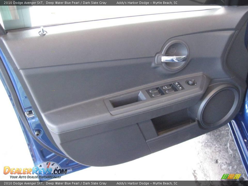 2010 Dodge Avenger SXT Deep Water Blue Pearl / Dark Slate Gray Photo #15