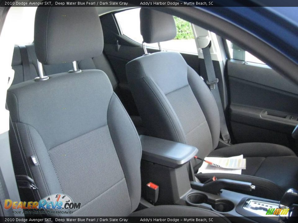 2010 Dodge Avenger SXT Deep Water Blue Pearl / Dark Slate Gray Photo #16