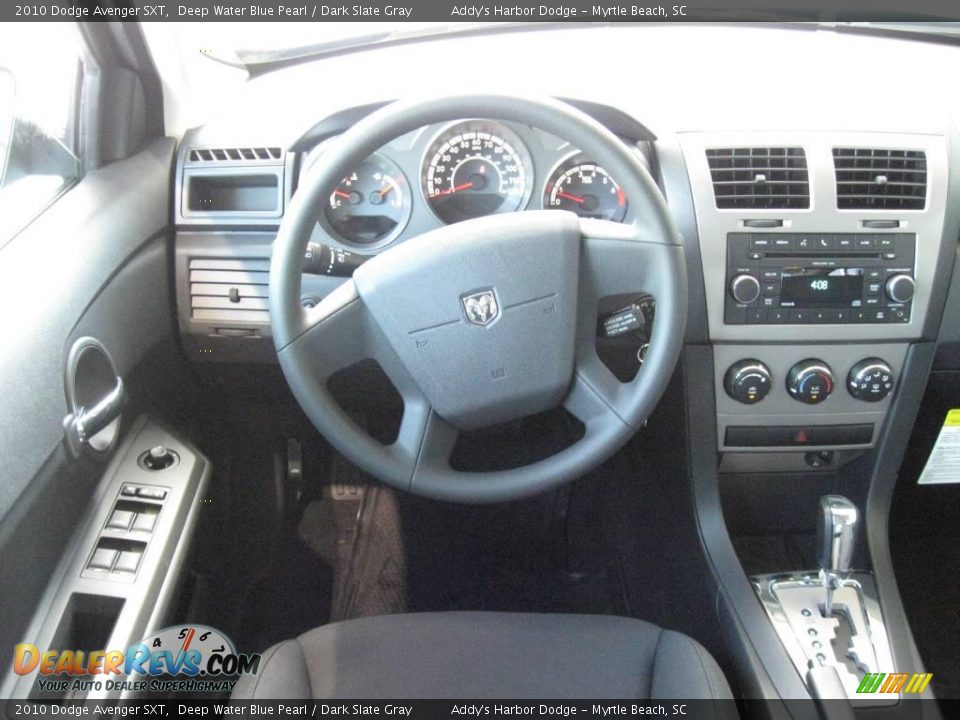 2010 Dodge Avenger SXT Deep Water Blue Pearl / Dark Slate Gray Photo #18