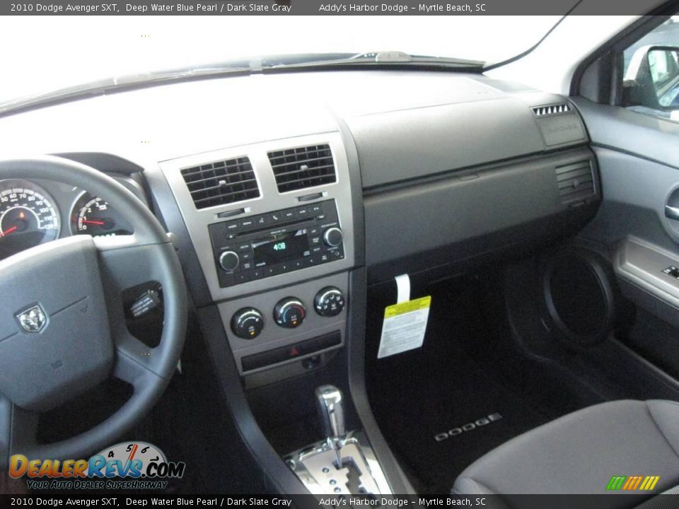 2010 Dodge Avenger SXT Deep Water Blue Pearl / Dark Slate Gray Photo #19
