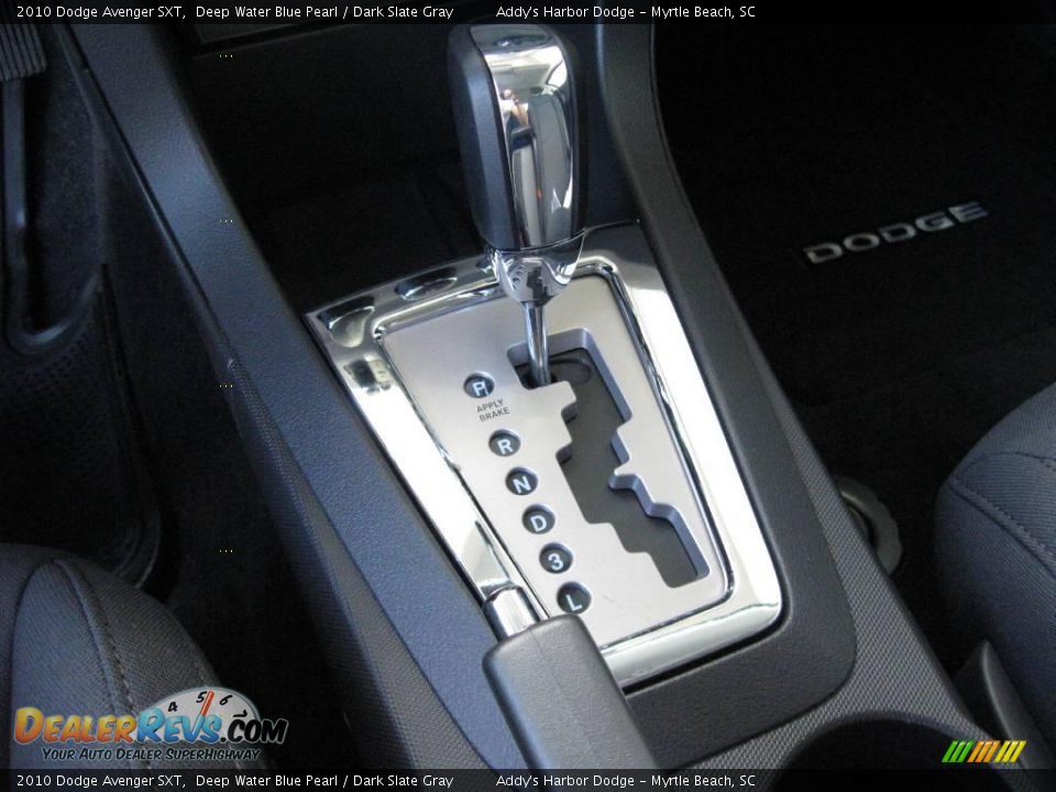 2010 Dodge Avenger SXT Deep Water Blue Pearl / Dark Slate Gray Photo #21