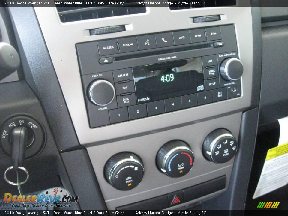 2010 Dodge Avenger SXT Deep Water Blue Pearl / Dark Slate Gray Photo #23