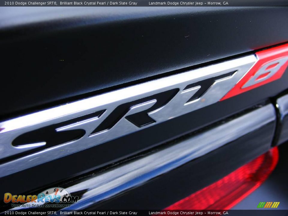 2010 Dodge Challenger SRT8 Brilliant Black Crystal Pearl / Dark Slate Gray Photo #6