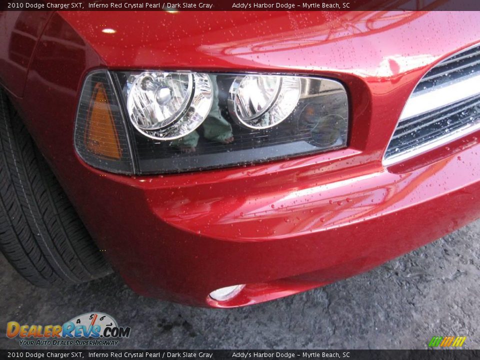 2010 Dodge Charger SXT Inferno Red Crystal Pearl / Dark Slate Gray Photo #5
