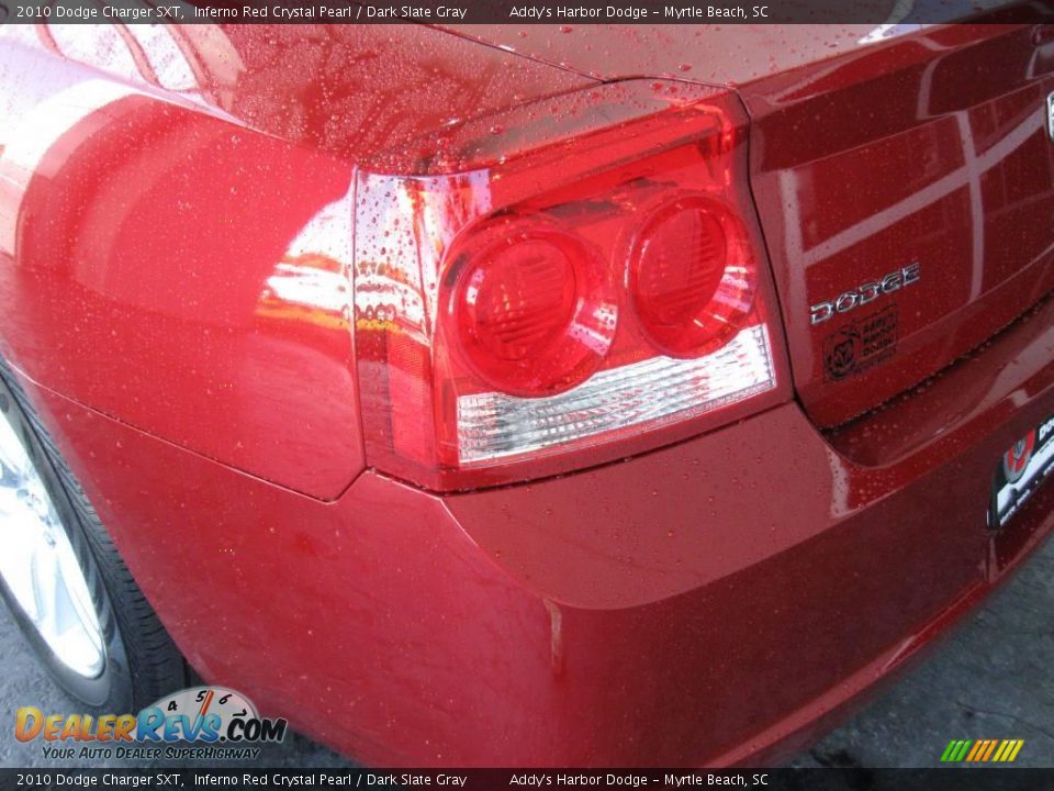 2010 Dodge Charger SXT Inferno Red Crystal Pearl / Dark Slate Gray Photo #8