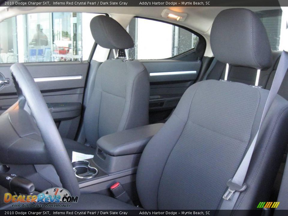 2010 Dodge Charger SXT Inferno Red Crystal Pearl / Dark Slate Gray Photo #13