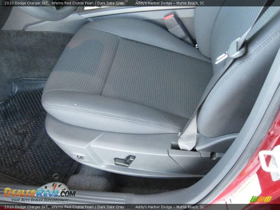 2010 Dodge Charger SXT Inferno Red Crystal Pearl / Dark Slate Gray Photo #14