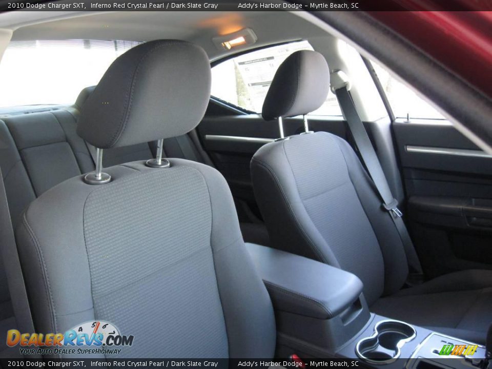 2010 Dodge Charger SXT Inferno Red Crystal Pearl / Dark Slate Gray Photo #17