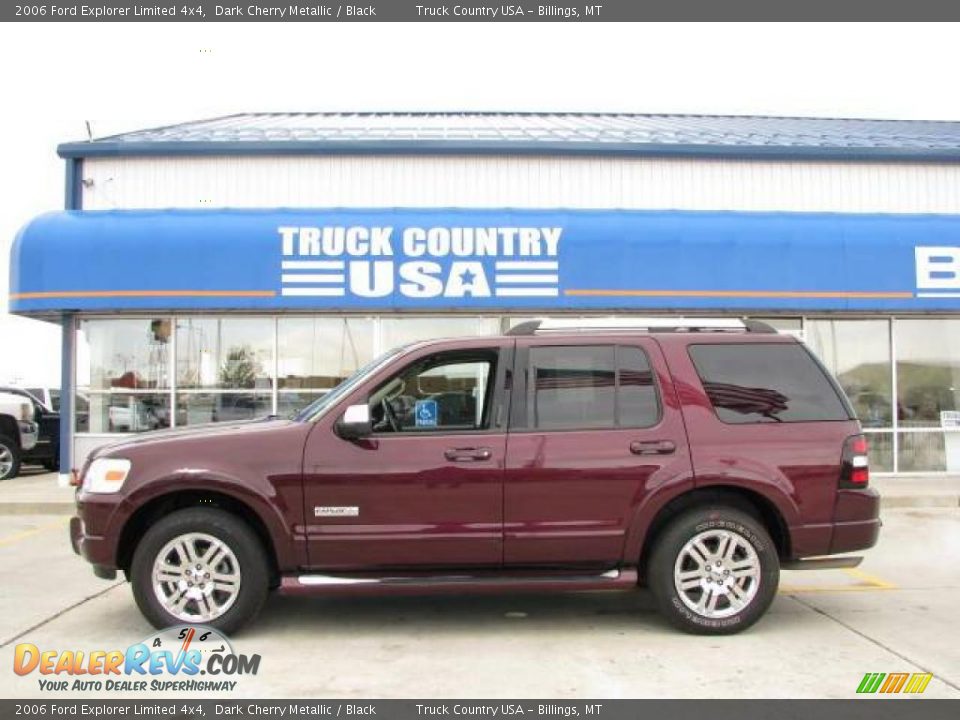 2006 Ford Explorer Limited 4x4 Dark Cherry Metallic / Black Photo #1