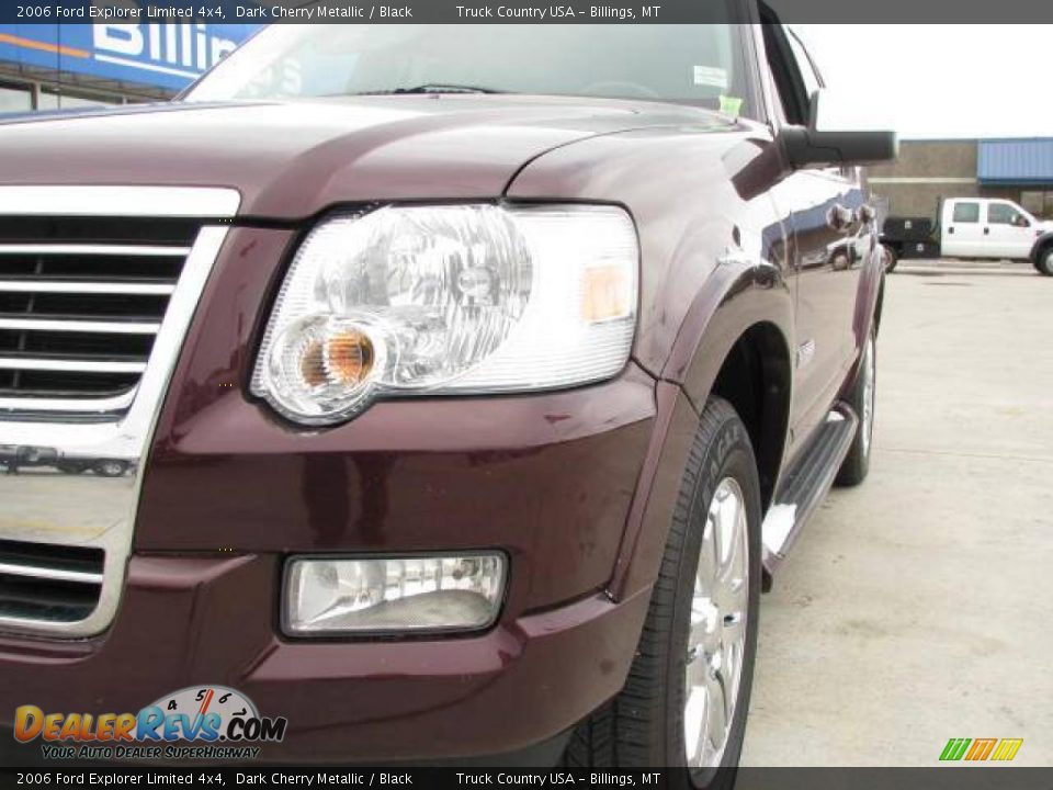 2006 Ford Explorer Limited 4x4 Dark Cherry Metallic / Black Photo #3