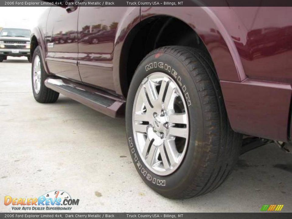 2006 Ford Explorer Limited 4x4 Dark Cherry Metallic / Black Photo #8