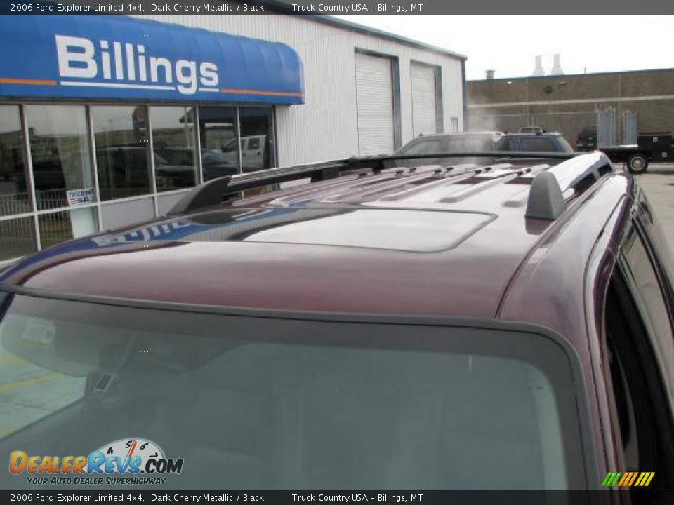 2006 Ford Explorer Limited 4x4 Dark Cherry Metallic / Black Photo #10