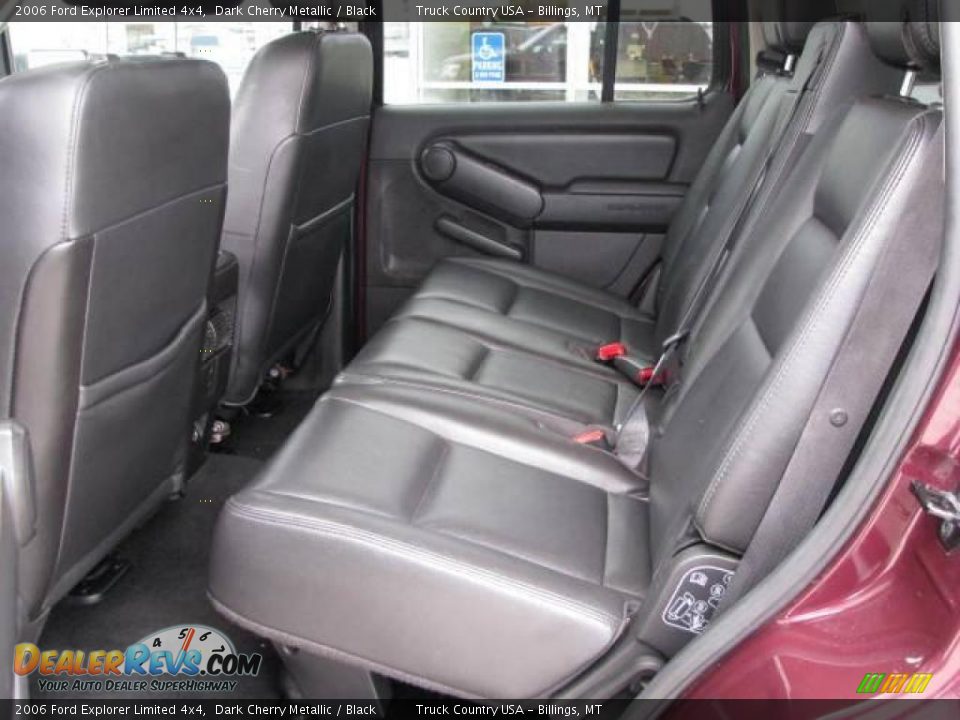 2006 Ford Explorer Limited 4x4 Dark Cherry Metallic / Black Photo #11