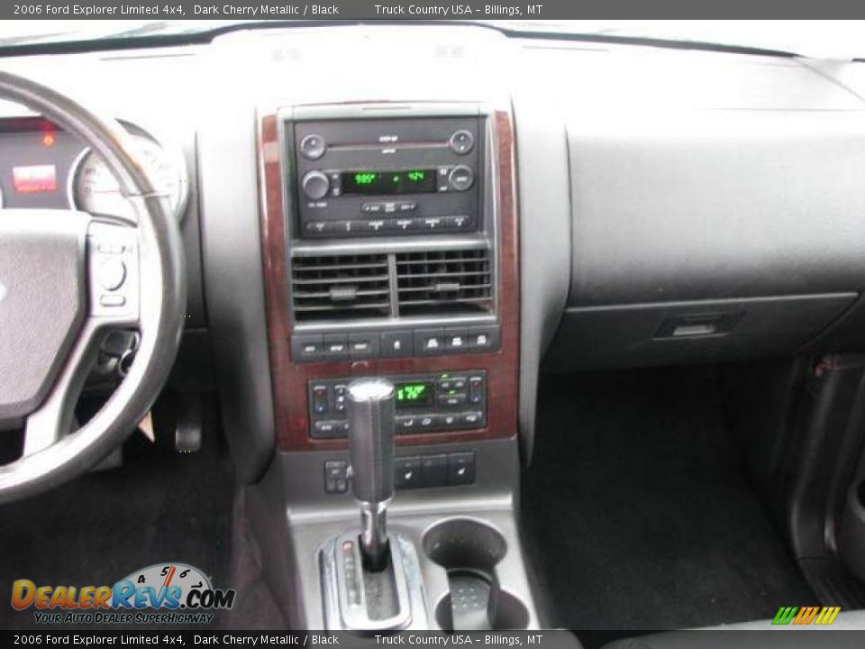 2006 Ford Explorer Limited 4x4 Dark Cherry Metallic / Black Photo #12